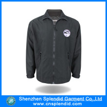 China Garment Manufacturer Mens Black Fleece Jackets for Men